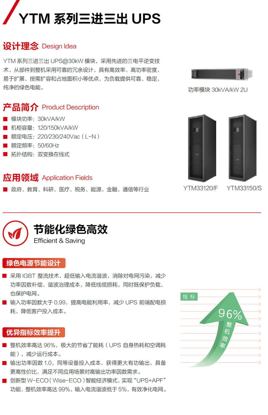 ƻYTM33ϵģ黯UPS30-150kVA